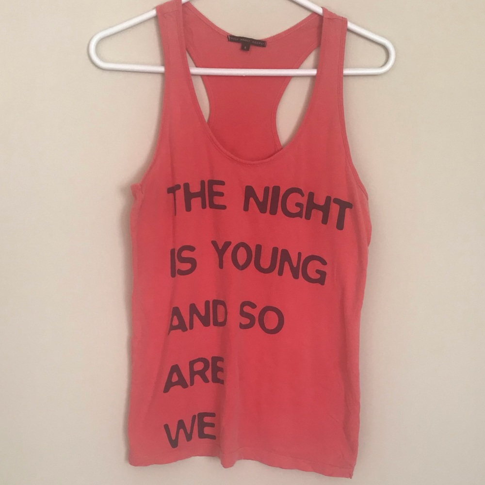 ❤️5/25 UO Truly Madly Deeply Pink Tank Top S